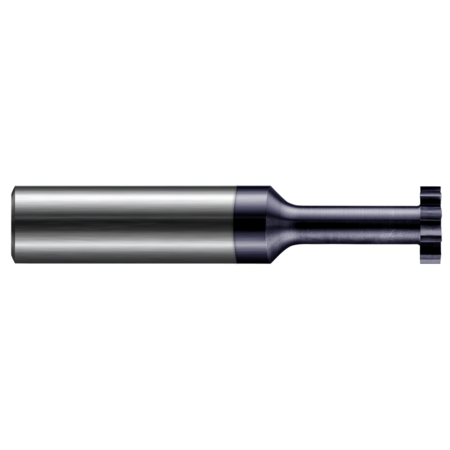 HARVEY TOOL Keyseat Cutter - Square - For Hardened Steels, 0.2500" (1/4), Material - Machining: Carbide 860193-C6